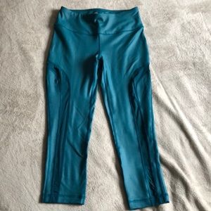 90 Degree Cropped Workout High Rise Legging